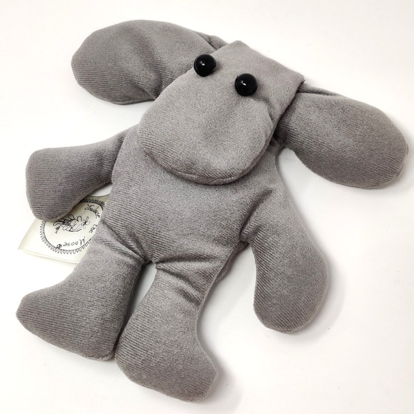 Toulouse the Moose Bean Bag Plush Rare Unique Handmade Cute Toy Book Character - Picture 7 of 16